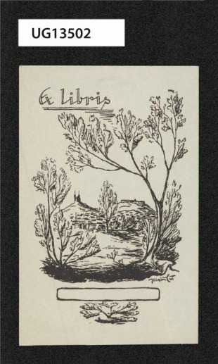 Ex libris (beze jména majitele)