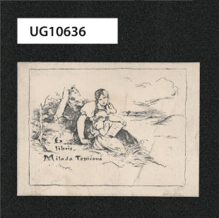 Ex libris Milada Topičová