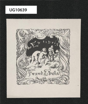 Ex libris Frant. Ebela