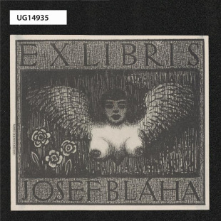 Ex libris Josef Bláha