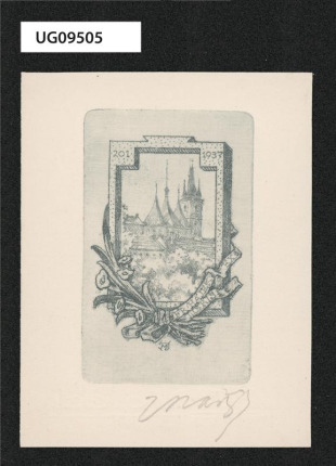 Ex libris Fr. Hájek