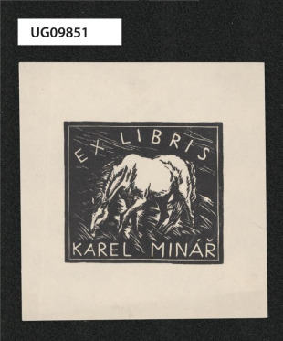 Ex libris Karel Minář