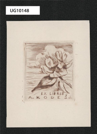 Ex libris A. Kodeš