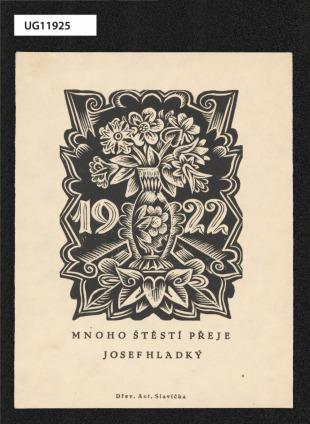 1922 / Mnoho štěstí přeje / Josef Hladký