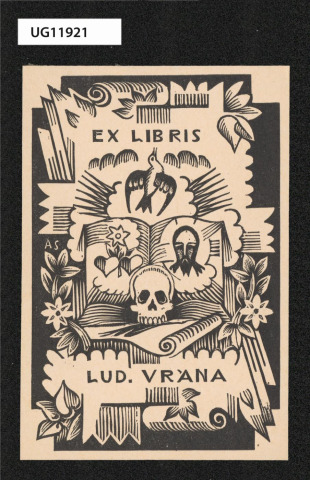 Ex libris Lud. Vrána