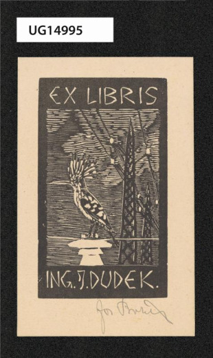 Ex libris ing. J. Dudek