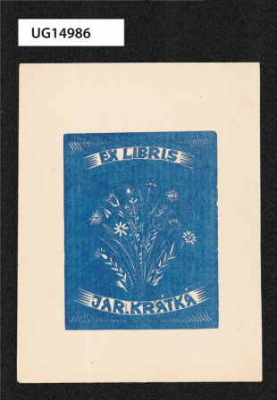 Ex libris Jar. Krátká