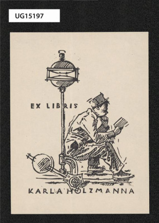 Ex libris Karla Holzmanna