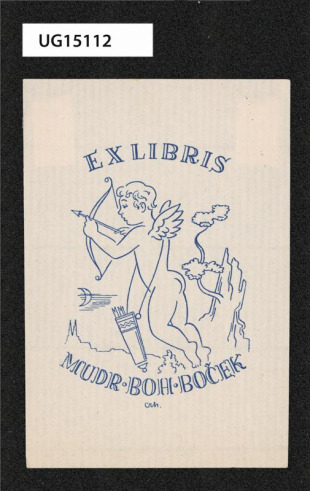 Ex libris MUDR. Boh. Boček