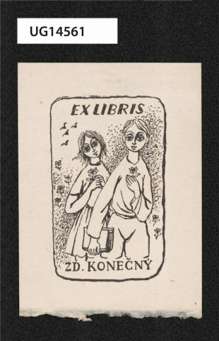 Exlibris Zd. Konečný