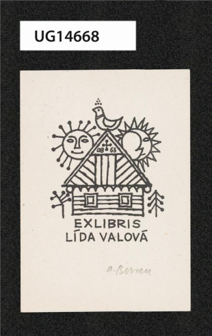 Exlibris Lída Valová