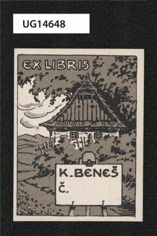 Ex libris K. Beneš