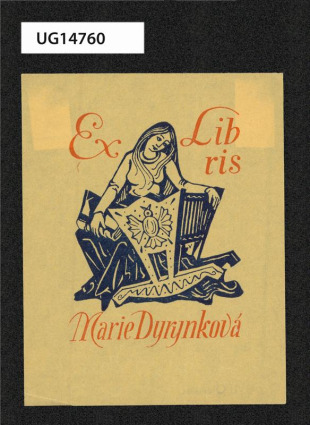 Ex Libris Marie Dyrynková
