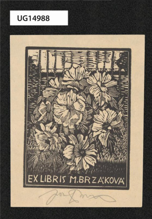 Ex libris M. Brzáková
