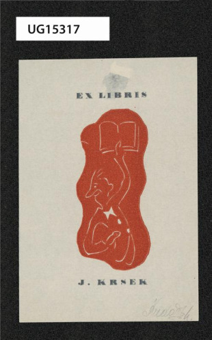 Ex libris J. Krsek