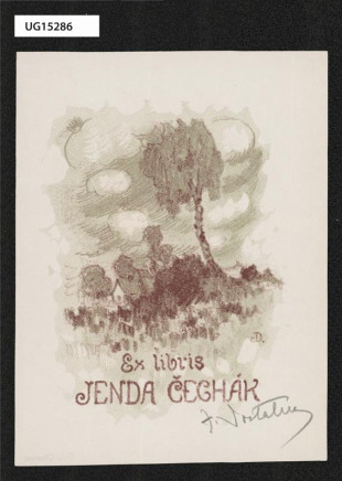 Ex libris Jenda Čechák