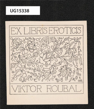 Ex libris eroticis Viktor Roubal