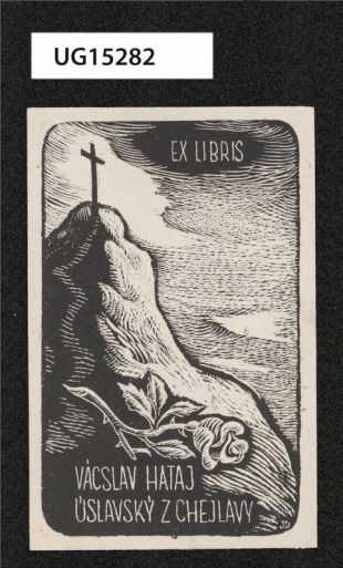 Ex libris Vácslav Hataj Úslavský z Chejlavy