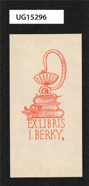 Ex libris J. Berky