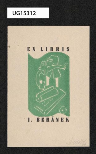 Ex libris J. Beránek