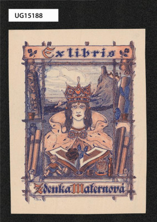 Ex libris Zdenka Maternová