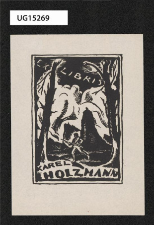 Ex libris Karel Holzmann