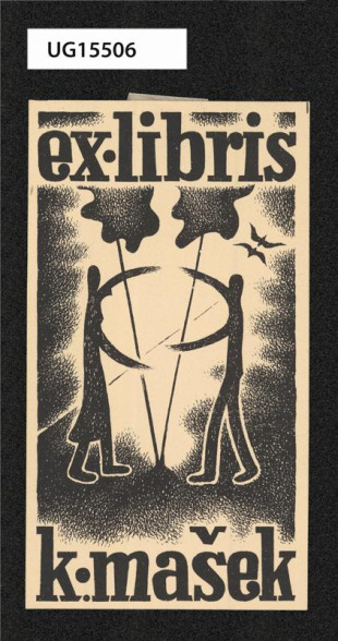 ex libris k. mašek
