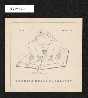 Ex libris Bedřich Beneš Buchlovan