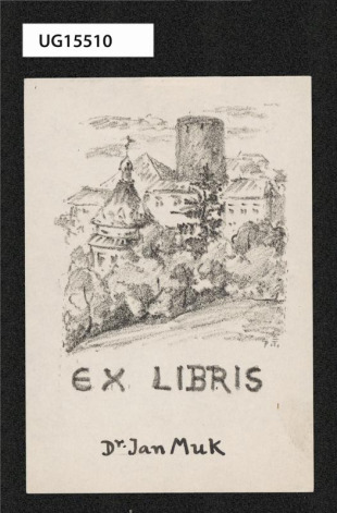 Ex libris Dr. Jan Muk