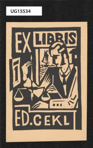 Ex libris Ed. Cekl