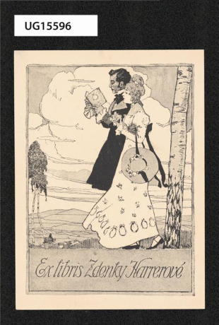 Exlibris Zdenky Harrerové