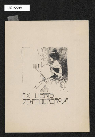 Ex libris Zd. Federerová