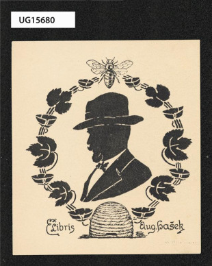 Ex Libris Aug. Hašek