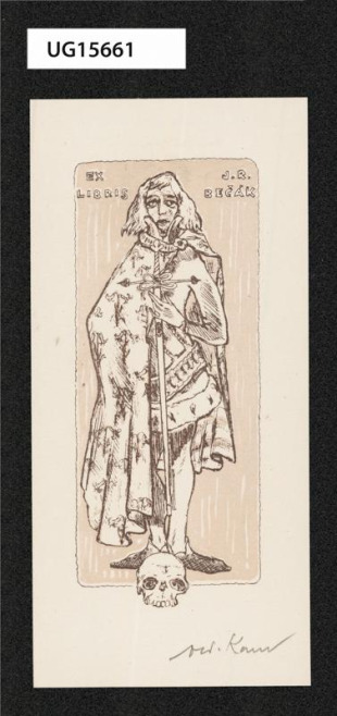 Ex libris J. R. Bečák