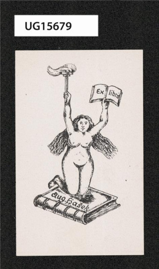 Ex libris Aug. Hašek
