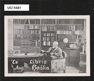 Ex Libris Aug. Haška