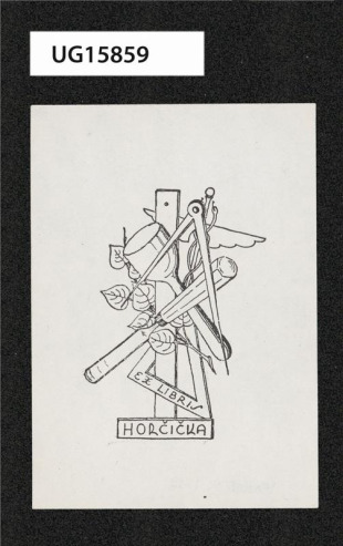Ex libris Horčička