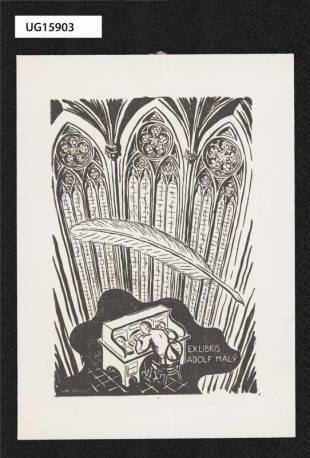 Exlibris Adolf Malý