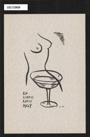Ex libris Adolf Malý