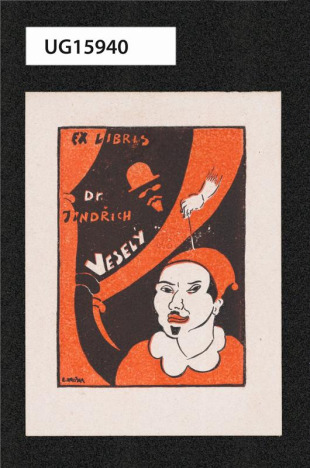 Ex libris Dr. Jindřich Veselý