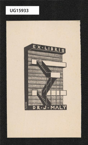 Ex libris Dr. J. Hrubý