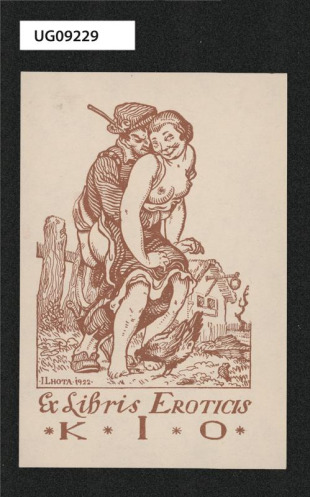 Ex libris Eroticis KJO (Obrátil)