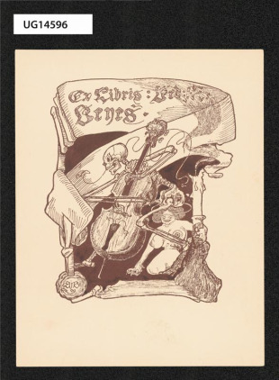 Ex Libris Bed. M. Beneš