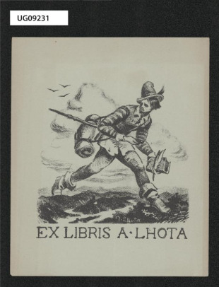 Ex libris A. Lhota