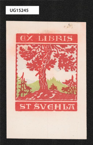 Ex libris St. Švehla