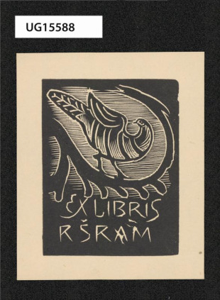 Ex libris R Šrám
