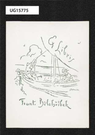 Ex Libris Frant. Bělohříbek