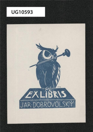 Ex libris Jar. Dobrovolský