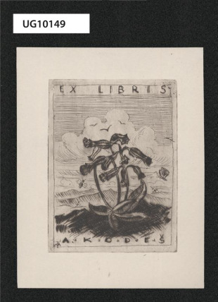Ex libris A. Kodeš