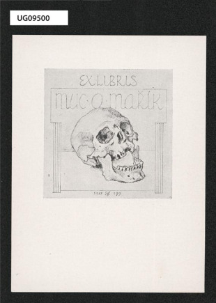 Ex libris MUC. O. Mařík